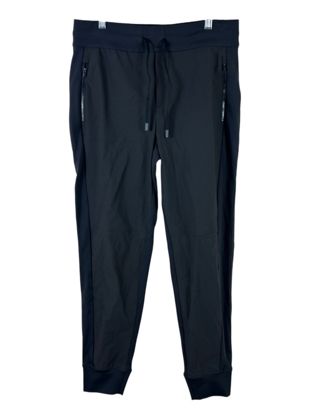 Athleta womens size 10 black Headlands Hybrid drawstring high rise jogger pants